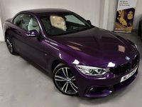 USED 2017 17 BMW 4 SERIES 3.0 435d M Sport Convertible 2dr Diesel Auto xDrive Euro 6 (s/s) (313 ps) STUNNING CAR WITH &pound;8000 EXTRAS