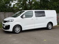 USED 2021 71 VAUXHALL VIVARO 2.0 Turbo D 3100 Sportive Crew Van Double Cab 5dr Diesel Auto L2 H1 Euro 6 (s/s) (120 ps) 6 seats-p sensors-air con- auto