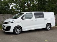 USED 2021 71 VAUXHALL VIVARO 2.0 Turbo D 3100 Sportive Crew Van Double Cab 5dr Diesel Auto L2 H1 Euro 6 (s/s) (120 ps) 6 seats-p sensors-air con- auto
