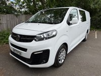 USED 2021 71 VAUXHALL VIVARO 2.0 Turbo D 3100 Sportive Crew Van Double Cab 5dr Diesel Auto L2 H1 Euro 6 (s/s) (120 ps) 6 seats-p sensors-air con- auto