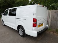 USED 2021 71 VAUXHALL VIVARO 2.0 Turbo D 3100 Sportive Crew Van Double Cab 5dr Diesel Auto L2 H1 Euro 6 (s/s) (120 ps) 6 seats-p sensors-air con- auto