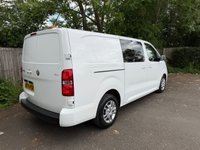 USED 2021 71 VAUXHALL VIVARO 2.0 Turbo D 3100 Sportive Crew Van Double Cab 5dr Diesel Auto L2 H1 Euro 6 (s/s) (120 ps) 6 seats-p sensors-air con- auto