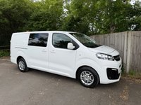 USED 2021 71 VAUXHALL VIVARO 2.0 Turbo D 3100 Sportive Crew Van Double Cab 5dr Diesel Auto L2 H1 Euro 6 (s/s) (120 ps) 6 seats-p sensors-air con- auto