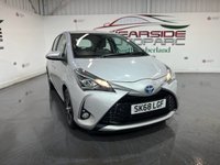 USED 2018 68 TOYOTA YARIS 1.5 VVT-h Icon Tech Hatchback 5dr Petrol Hybrid E-CVT Euro 6 (s/s) (100 ps) 2 keys, reverse camera, NAV, cruise
