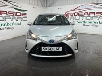 USED 2018 68 TOYOTA YARIS 1.5 VVT-h Icon Tech Hatchback 5dr Petrol Hybrid E-CVT Euro 6 (s/s) (100 ps) 2 keys, reverse camera, NAV, cruise