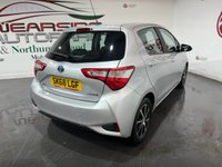 USED 2018 68 TOYOTA YARIS 1.5 VVT-h Icon Tech Hatchback 5dr Petrol Hybrid E-CVT Euro 6 (s/s) (100 ps) 2 keys, reverse camera, NAV, cruise
