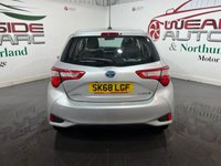 USED 2018 68 TOYOTA YARIS 1.5 VVT-h Icon Tech Hatchback 5dr Petrol Hybrid E-CVT Euro 6 (s/s) (100 ps) 2 keys, reverse camera, NAV, cruise