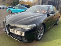 USED 2018 67 ALFA ROMEO GIULIA 2.2 TD Speciale Saloon 4dr Diesel Auto Euro 6 (s/s) (180 ps) BEST COLOUR COMBINATION RED/BLACK