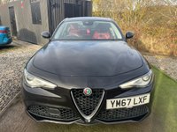 USED 2018 67 ALFA ROMEO GIULIA 2.2 TD Speciale Saloon 4dr Diesel Auto Euro 6 (s/s) (180 ps) BEST COLOUR COMBINATION RED/BLACK