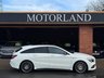 USED 2018 67 MERCEDES-BENZ CLA 2.1 CLA220d WhiteArt Shooting Brake 7G-DCT Euro 6 (s/s) 5dr PANROOF+SATNAV+ULEZ+WHITE ART