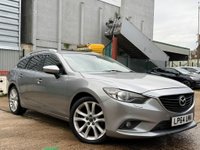 USED 2015 64 MAZDA MAZDA6 2.2 SKYACTIV-D Sport Nav Tourer Auto Euro 6 (s/s) 5dr BOSE LEATHER REAR CAM