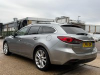 USED 2015 64 MAZDA MAZDA6 2.2 SKYACTIV-D Sport Nav Tourer Auto Euro 6 (s/s) 5dr BOSE LEATHER REAR CAM