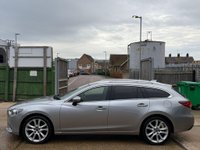 USED 2015 64 MAZDA MAZDA6 2.2 SKYACTIV-D Sport Nav Tourer Auto Euro 6 (s/s) 5dr BOSE LEATHER REAR CAM