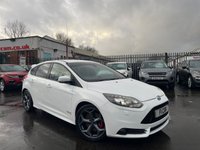 USED 2014 64 FORD FOCUS 2.0T EcoBoost ST-3 Hatchback 5dr Petrol Manual Euro 5 (s/s) (250 ps) EXTREMELY POPULAR VEHICLE, JUST ARRIVED+FINISHED IN STUNNING WHITE PAINT+SERVICE HISTORY+ULEZ COMPLIANT+PRIVACY GLASS+FULL LEATHER INTERIOR+PARK ASSIST+CLIMATE CONTROL+18 INCH ALLOY WHEELS+CALL NOW TO SPEAK WITH ONE OF OUR EXPERIENCED SALES ADVISORS AND ARRANGE YOUR VIEWING+READY TO DRIVE AWAY TODAY!!!!!!!!!!!!!!!!!!!!!!!!!!!!!!!!!!!!!!!!!