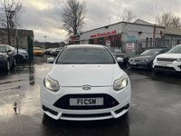USED 2014 64 FORD FOCUS 2.0T EcoBoost ST-3 Hatchback 5dr Petrol Manual Euro 5 (s/s) (250 ps) EXTREMELY POPULAR VEHICLE, JUST ARRIVED+FINISHED IN STUNNING WHITE PAINT+SERVICE HISTORY+ULEZ COMPLIANT+PRIVACY GLASS+FULL LEATHER INTERIOR+PARK ASSIST+CLIMATE CONTROL+18 INCH ALLOY WHEELS+CALL NOW TO SPEAK WITH ONE OF OUR EXPERIENCED SALES ADVISORS AND ARRANGE YOUR VIEWING+READY TO DRIVE AWAY TODAY!!!!!!!!!!!!!!!!!!!!!!!!!!!!!!!!!!!!!!!!!