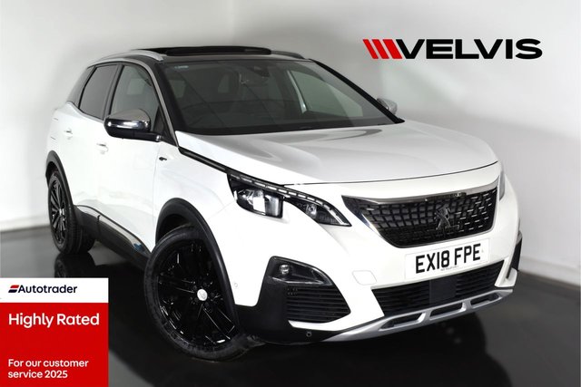 2018 18 Peugeot 3008 2.0 BlueHDi GT SUV 5dr Diesel EAT Euro 6 (s/s) (180 ps)