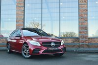 USED 2020 70 MERCEDES-BENZ C-CLASS 2.0 C300e 13.5kWh AMG Line Night Edition (Premium Plus) Estate 5dr Petrol Plug-in Hybrid G-Tronic+ Euro 6 (s/s) (320 ps) PAN ROOF / 360 CAMERAS / FSH