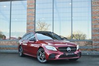 USED 2020 70 MERCEDES-BENZ C-CLASS 2.0 C300e 13.5kWh AMG Line Night Edition (Premium Plus) Estate 5dr Petrol Plug-in Hybrid G-Tronic+ Euro 6 (s/s) (320 ps) PAN ROOF / 360 CAMERAS / FSH