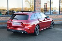 USED 2020 70 MERCEDES-BENZ C-CLASS 2.0 C300e 13.5kWh AMG Line Night Edition (Premium Plus) Estate 5dr Petrol Plug-in Hybrid G-Tronic+ Euro 6 (s/s) (320 ps) PAN ROOF / 360 CAMERAS / FSH