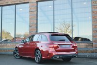 USED 2020 70 MERCEDES-BENZ C-CLASS 2.0 C300e 13.5kWh AMG Line Night Edition (Premium Plus) Estate 5dr Petrol Plug-in Hybrid G-Tronic+ Euro 6 (s/s) (320 ps) PAN ROOF / 360 CAMERAS / FSH
