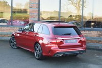 USED 2020 70 MERCEDES-BENZ C-CLASS 2.0 C300e 13.5kWh AMG Line Night Edition (Premium Plus) Estate 5dr Petrol Plug-in Hybrid G-Tronic+ Euro 6 (s/s) (320 ps) PAN ROOF / 360 CAMERAS / FSH