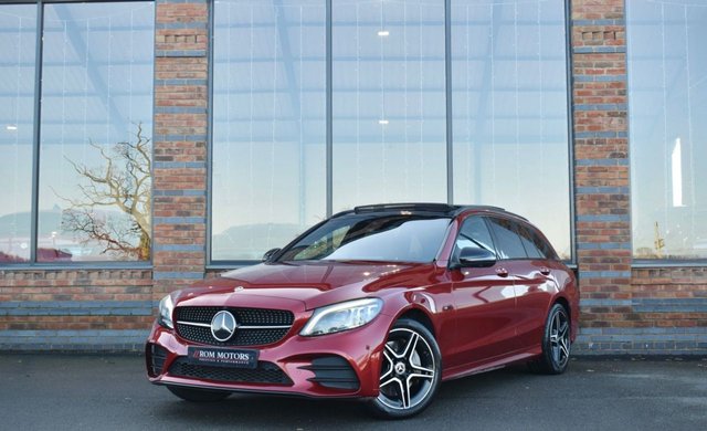 2020 70 Mercedes-Benz C-Class 2.0 C300e 13.5kWh AMG Line Night Edition (Premium Plus) Estate 5dr Petrol Plug-in Hybrid G-Tronic+ Euro 6 (s/s) (320 ps)