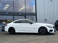 USED 2018 18 MERCEDES-BENZ C-CLASS 3.0 C43 V6 AMG (Premium) Coupe 2dr Petrol G-Tronic+ 4MATIC Euro 6 (s/s) (367 ps) 19"BLACK ALLOYS*PAN-ROOF*SPORT EXH