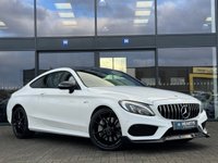 USED 2018 18 MERCEDES-BENZ C-CLASS 3.0 C43 V6 AMG (Premium) Coupe 2dr Petrol G-Tronic+ 4MATIC Euro 6 (s/s) (367 ps) 19"BLACK ALLOYS*PAN-ROOF*SPORT EXH