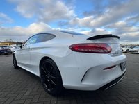 USED 2018 18 MERCEDES-BENZ C-CLASS 3.0 C43 V6 AMG (Premium) Coupe 2dr Petrol G-Tronic+ 4MATIC Euro 6 (s/s) (367 ps) 19"BLACK ALLOYS*PAN-ROOF*SPORT EXH