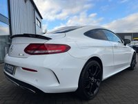 USED 2018 18 MERCEDES-BENZ C-CLASS 3.0 C43 V6 AMG (Premium) Coupe 2dr Petrol G-Tronic+ 4MATIC Euro 6 (s/s) (367 ps) 19"BLACK ALLOYS*PAN-ROOF*SPORT EXH