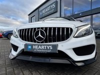 USED 2018 18 MERCEDES-BENZ C-CLASS 3.0 C43 V6 AMG (Premium) Coupe 2dr Petrol G-Tronic+ 4MATIC Euro 6 (s/s) (367 ps) 19"BLACK ALLOYS*PAN-ROOF*SPORT EXH