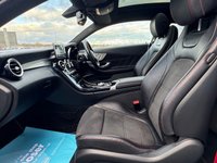 USED 2018 18 MERCEDES-BENZ C-CLASS 3.0 C43 V6 AMG (Premium) Coupe 2dr Petrol G-Tronic+ 4MATIC Euro 6 (s/s) (367 ps) 19"BLACK ALLOYS*PAN-ROOF*SPORT EXH
