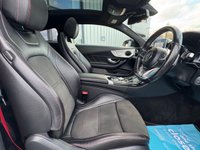 USED 2018 18 MERCEDES-BENZ C-CLASS 3.0 C43 V6 AMG (Premium) Coupe 2dr Petrol G-Tronic+ 4MATIC Euro 6 (s/s) (367 ps) 19"BLACK ALLOYS*PAN-ROOF*SPORT EXH