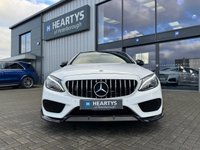 USED 2018 18 MERCEDES-BENZ C-CLASS 3.0 C43 V6 AMG (Premium) Coupe 2dr Petrol G-Tronic+ 4MATIC Euro 6 (s/s) (367 ps) 19"BLACK ALLOYS*PAN-ROOF*SPORT EXH