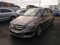 USED 2018 18 MERCEDES-BENZ B-CLASS 1.5 B180d AMG Line MPV 5dr Diesel 7G-DCT Euro 6 (s/s) (109 ps) ULEZ COMPLIANT, 18 inch Alloy wheels,  Air Conditioning, Cruise Control, Sat Nav, Free RAC Warranty and Free 1yr RAC Recovery Package