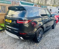 USED 2020 11 LAND ROVER DISCOVERY 3.0 SD V6 HSE Luxury SUV 5dr Diesel Auto 4WD Euro 6 (s/s) (306 ps) Absolutely full specification, Head up display, 23 inch Alloys, Tow assist, Electric tow bar, heated and cooled seats. Genuine rear entertainment with DVD players. WIFI and hotspot. Black leather red piping. Finished in Carpathian grey with Black pack. In control subscription up to date, active tracker and Ghost. STUNNING !
