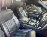 USED 2020 11 LAND ROVER DISCOVERY 3.0 SD V6 HSE Luxury SUV 5dr Diesel Auto 4WD Euro 6 (s/s) (306 ps) Absolutely full specification, Head up display, 23 inch Alloys, Tow assist, Electric tow bar, heated and cooled seats. Genuine rear entertainment with DVD players. WIFI and hotspot. Black leather red piping. Finished in Carpathian grey with Black pack. In control subscription up to date, active tracker and Ghost. STUNNING !