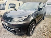 USED 2020 11 LAND ROVER DISCOVERY 3.0 SD V6 HSE Luxury SUV 5dr Diesel Auto 4WD Euro 6 (s/s) (306 ps) Absolutely full specification, Head up display, 23 inch Alloys, Tow assist, Electric tow bar, heated and cooled seats. Genuine rear entertainment with DVD players. WIFI and hotspot. Black leather red piping. Finished in Carpathian grey with Black pack. In control subscription up to date, active tracker and Ghost. STUNNING !
