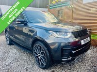 USED 2020 11 LAND ROVER DISCOVERY 3.0 SD V6 HSE Luxury SUV 5dr Diesel Auto 4WD Euro 6 (s/s) (306 ps) Absolutely full specification, Head up display, 23 inch Alloys, Tow assist, Electric tow bar, heated and cooled seats. Genuine rear entertainment with DVD players. WIFI and hotspot. Black leather red piping. Finished in Carpathian grey with Black pack. In control subscription up to date, active tracker and Ghost. STUNNING !