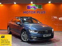USED 2017 17 VOLKSWAGEN PASSAT 2.0 BiTDI BlueMotion Tech R-Line Saloon 4dr Diesel DSG 4Motion Euro 6 (s/s) (240 ps) 19" Verona Alloys. Pan Roof.