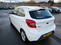 USED 2016 66 FORD KA+ 1.2 Petrol (TI-VCT), Zetec Edition, Hatchback, 5 Door, Manual, Euro 6, �&pound;35 Yearly Road Tax (Low Emissions). MOT'D BY OURSELVES UNTIL 1 JUN 2027