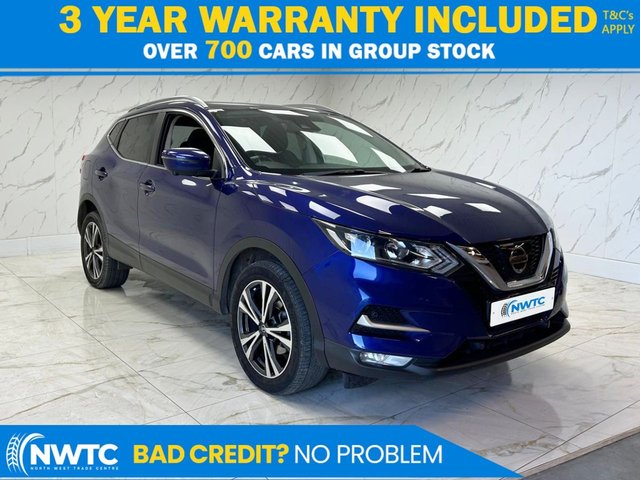 View our Nissan Qashqai 1.2 DIG-T N-Connecta SUV 5dr Petrol Manual Euro 6 (s/s) (115 ps) EXTENSIVE S/H! 1 FORMER OWNER! 