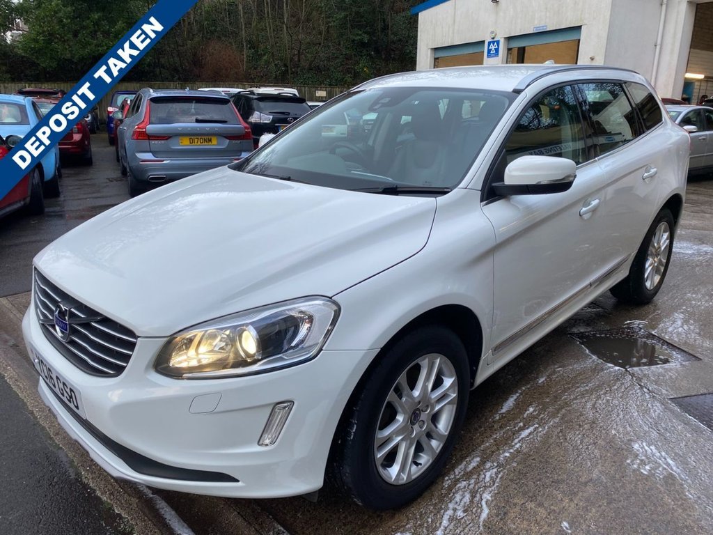 USED 2016 16 VOLVO XC60 2.4 D5 SE Lux Nav SUV 5dr Diesel Auto AWD Euro 6 (s/s) (220 ps) DAB SAT NAV WINTER PACK