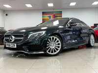 USED 2016 66 MERCEDES-BENZ S-CLASS 4.7 S500 V8 AMG Line (Premium) Coupe 2dr Petrol G-Tronic Euro 6 (s/s) (455 ps) FULL MERCEDES SERVICE HISTORY + PAN SUNROOF + BURMESTER + 360 CAM!
