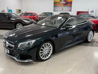 USED 2016 66 MERCEDES-BENZ S-CLASS 4.7 S500 V8 AMG Line (Premium) Coupe 2dr Petrol G-Tronic Euro 6 (s/s) (455 ps) FULL MERCEDES SERVICE HISTORY + PAN SUNROOF + BURMESTER + 360 CAM!