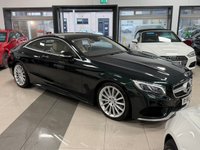 USED 2016 66 MERCEDES-BENZ S-CLASS 4.7 S500 V8 AMG Line (Premium) Coupe 2dr Petrol G-Tronic Euro 6 (s/s) (455 ps) FULL MERCEDES SERVICE HISTORY + PAN SUNROOF + BURMESTER + 360 CAM!