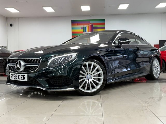 2016 66 Mercedes-Benz S-Class 4.7 S500 V8 AMG Line (Premium) Coupe 2dr Petrol G-Tronic Euro 6 (s/s) (455 ps)