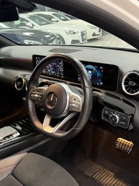 USED 2019 19 MERCEDES-BENZ A-CLASS 1.3 A180 AMG Line (Executive) Hatchback 5dr Petrol 7G-DCT Euro 6 (s/s) (136 ps) STUNNING WHITE A180 + LOVELY EXAMPLE ONLY 23K MILES!