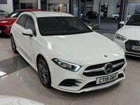 USED 2019 19 MERCEDES-BENZ A-CLASS 1.3 A180 AMG Line (Executive) Hatchback 5dr Petrol 7G-DCT Euro 6 (s/s) (136 ps) STUNNING WHITE A180 + LOVELY EXAMPLE ONLY 23K MILES!