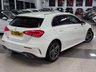 USED 2019 19 MERCEDES-BENZ A-CLASS 1.3 A180 AMG Line (Executive) Hatchback 5dr Petrol 7G-DCT Euro 6 (s/s) (136 ps) STUNNING WHITE A180 + LOVELY EXAMPLE ONLY 23K MILES!